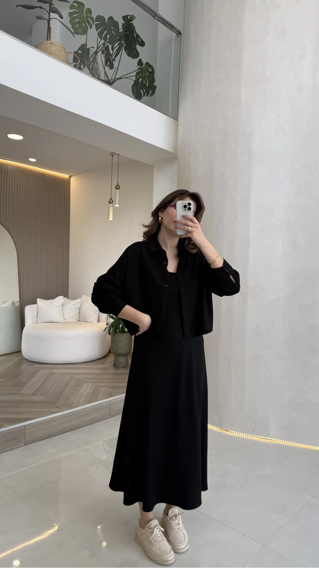 Ref 14 : Ensemble Robe à Bretelles & Chemise