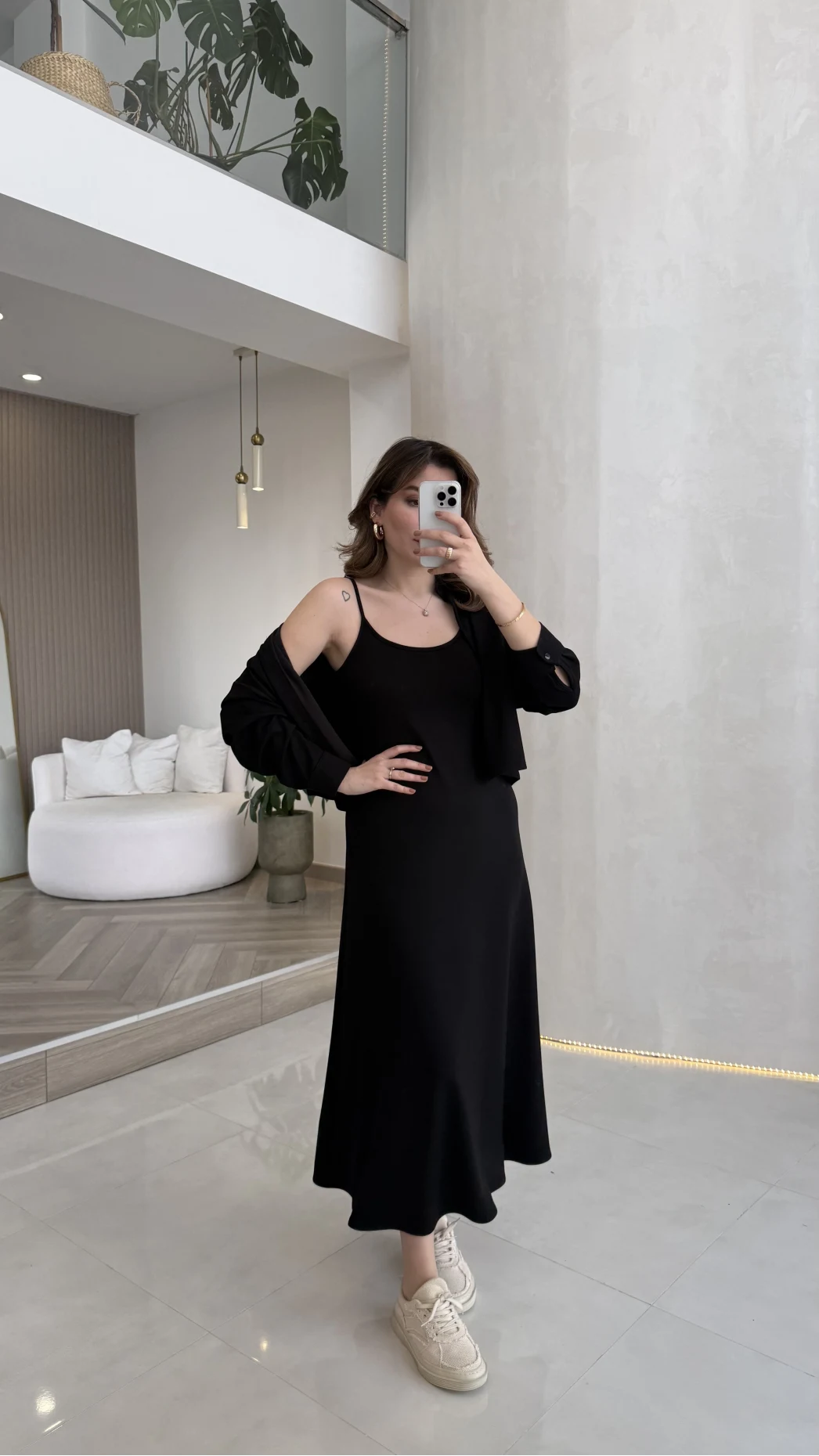Ref 14 : Ensemble Robe à Bretelles & Chemise