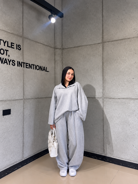 Ref 24 : Ensemble Femme 2 Pièces Oversize – Élégant & Confortable