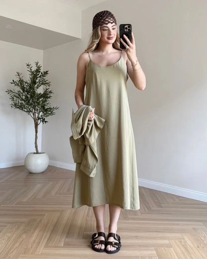 Ref 20 : La Robe Bohème Chic et son Gile