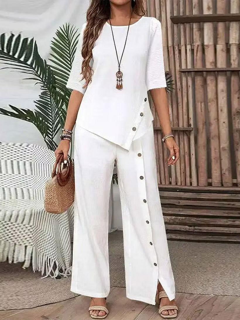 Ref 09 : Ensemble Deux Pièces Bohème Chic