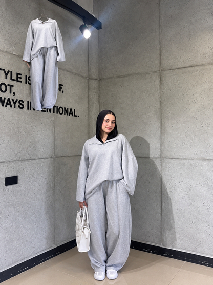 Ref 24 : Ensemble Femme 2 Pièces Oversize – Élégant & Confortable