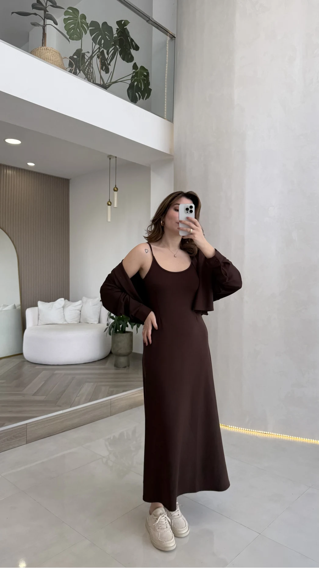 Ref 14 : Ensemble Robe à Bretelles & Chemise