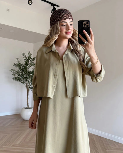 Ref 20 : La Robe Bohème Chic et son Gile