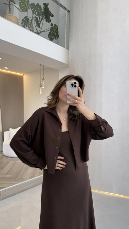 Ref 14 : Ensemble Robe à Bretelles & Chemise