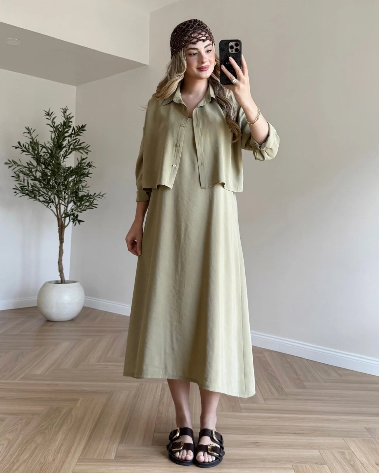 Ref 20 : La Robe Bohème Chic et son Gile