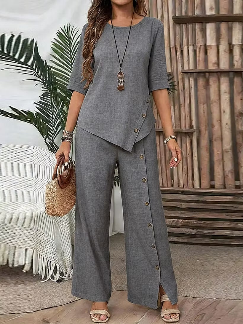 Ref 09 : Ensemble Deux Pièces Bohème Chic