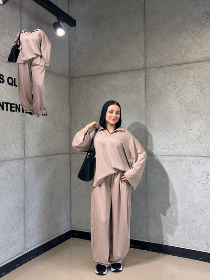 Ref 24 : Ensemble Femme 2 Pièces Oversize – Élégant & Confortable