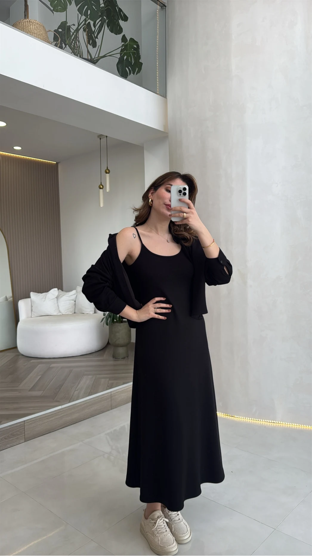 Ref 14 : Ensemble Robe à Bretelles & Chemise