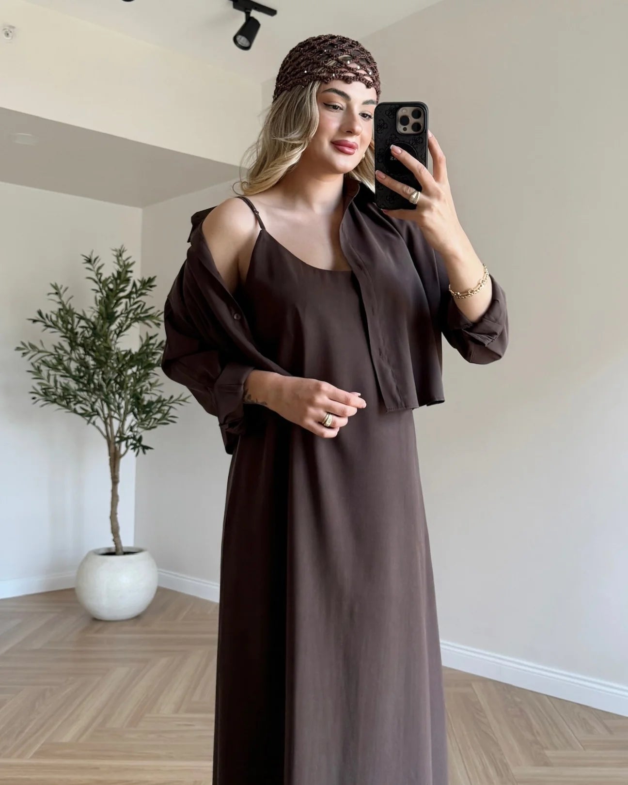 Ref 20 : La Robe Bohème Chic et son Gile