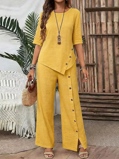 Ref 09 : Ensemble Deux Pièces Bohème Chic