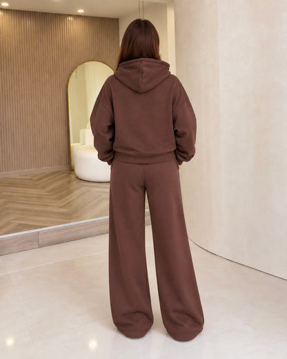 Ref 25 : Ensemble Femme 2 Pièces Hoodie & Pantalon Large